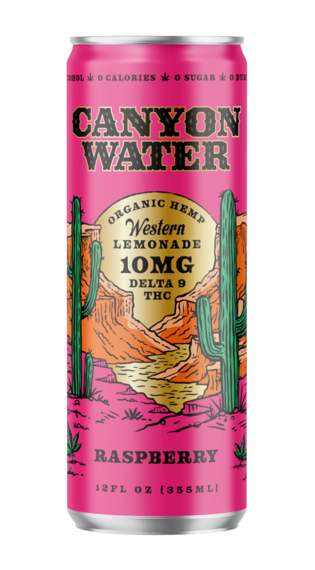 Canyon Water Raspberry 10MG